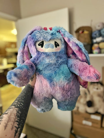 *Reserved-cartpass holder* Rue the Jackalope in ‘cotton candy galaxy’