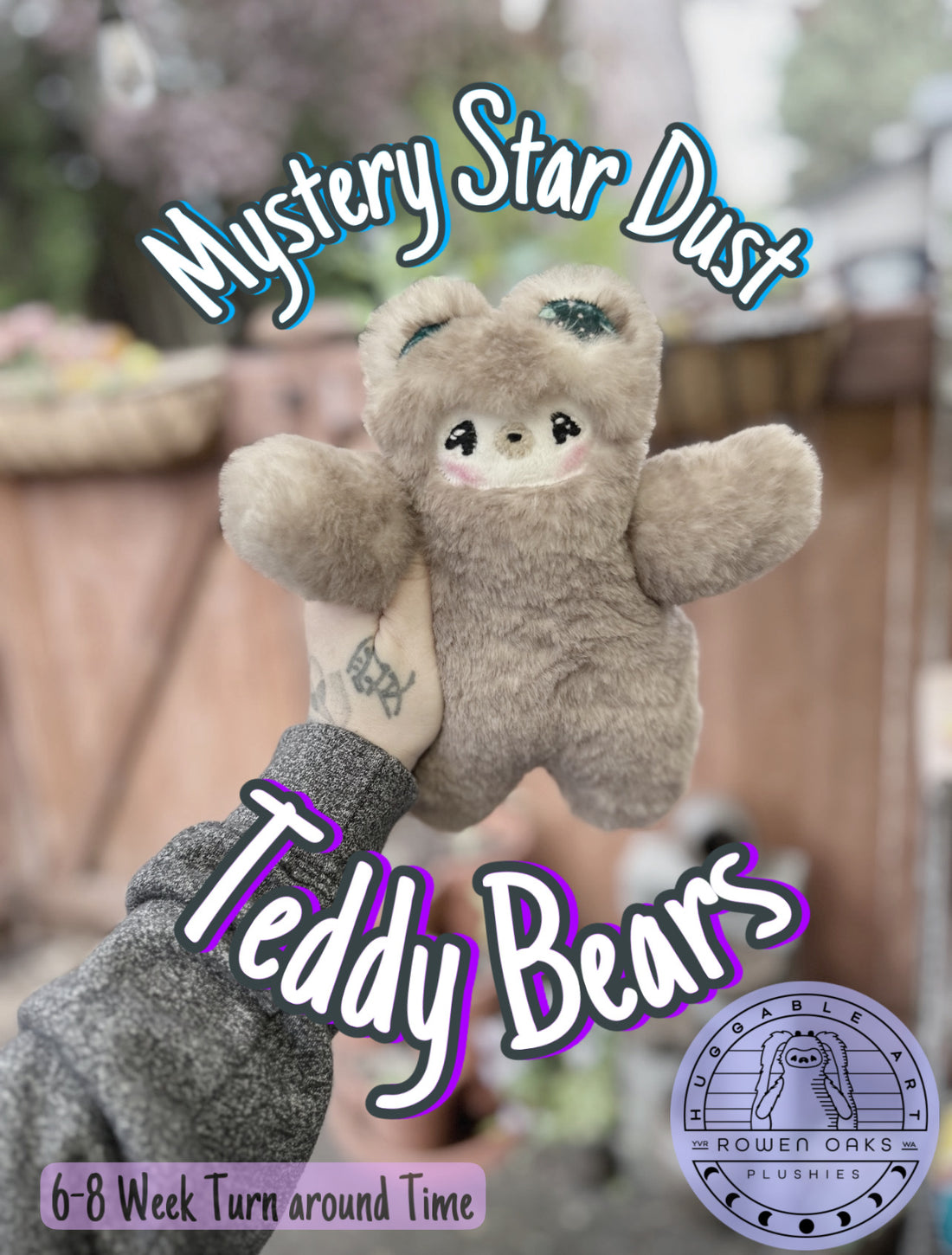 Mystery stardust teddy bear *pre-order*